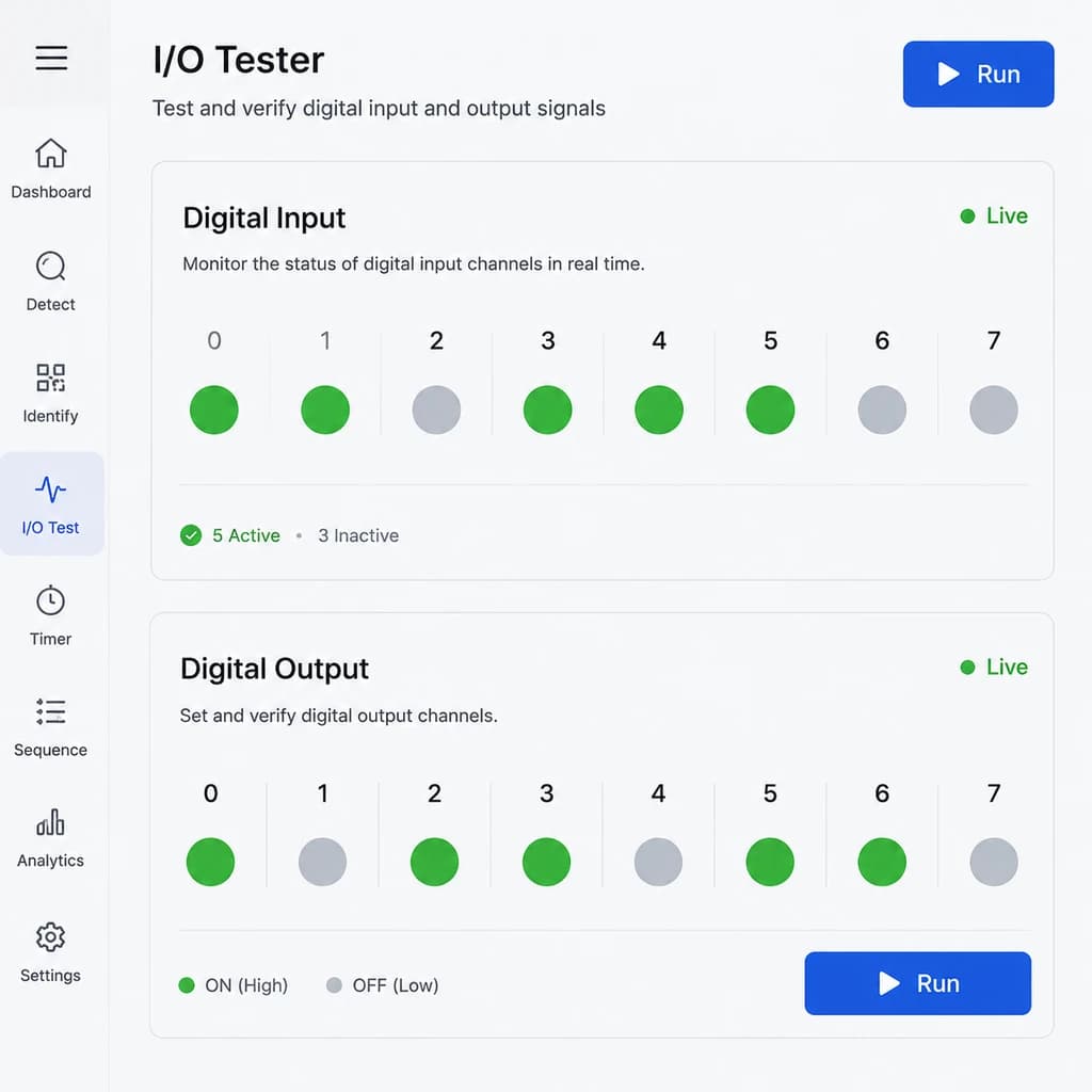 Blue Pill I/O Tester